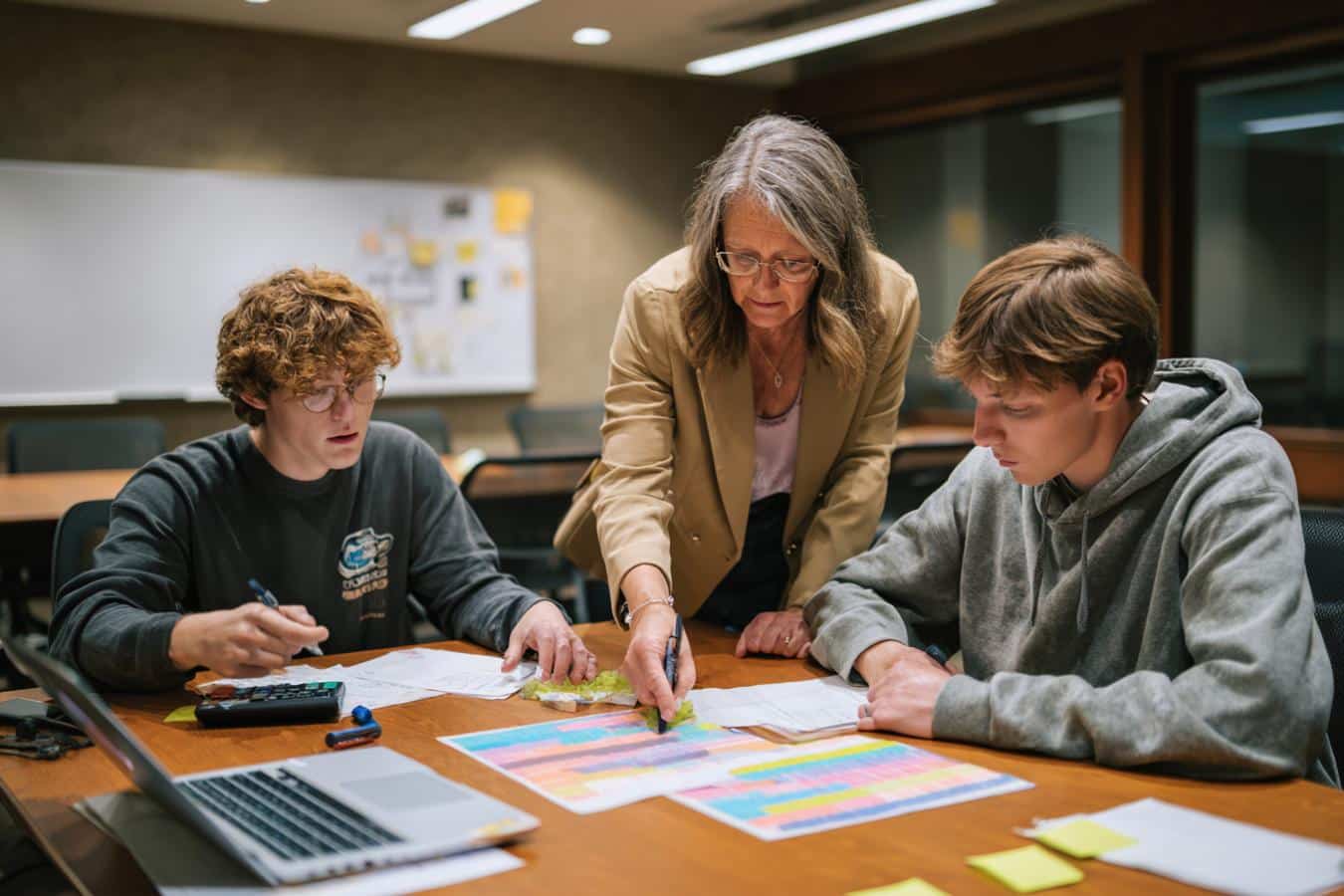 calcul moyennes avec coefficients exemples