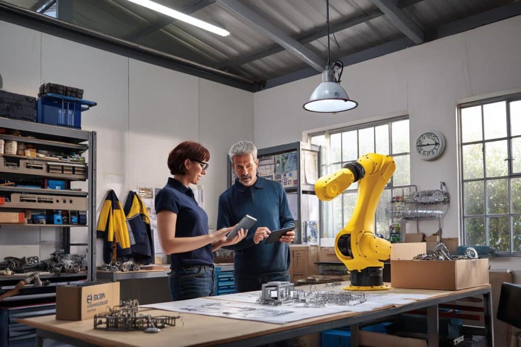 robot collaboratif pme france production